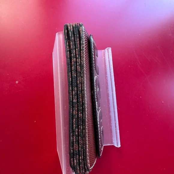 Dolce & Gabbana Monogram Brown Wallet Snakeskin with Dustbag EUC Like New - Picture 4 of 10